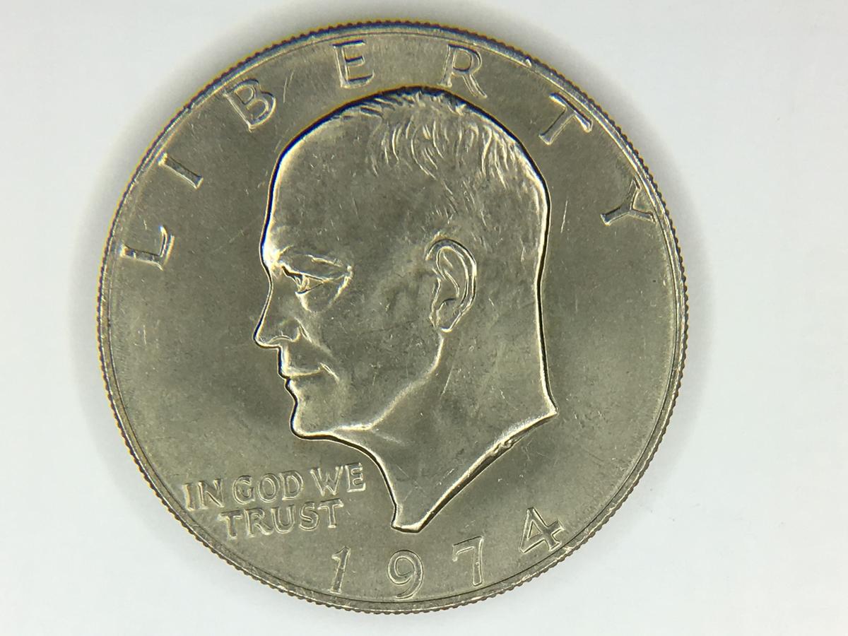 1974 Eisenhower Dollar