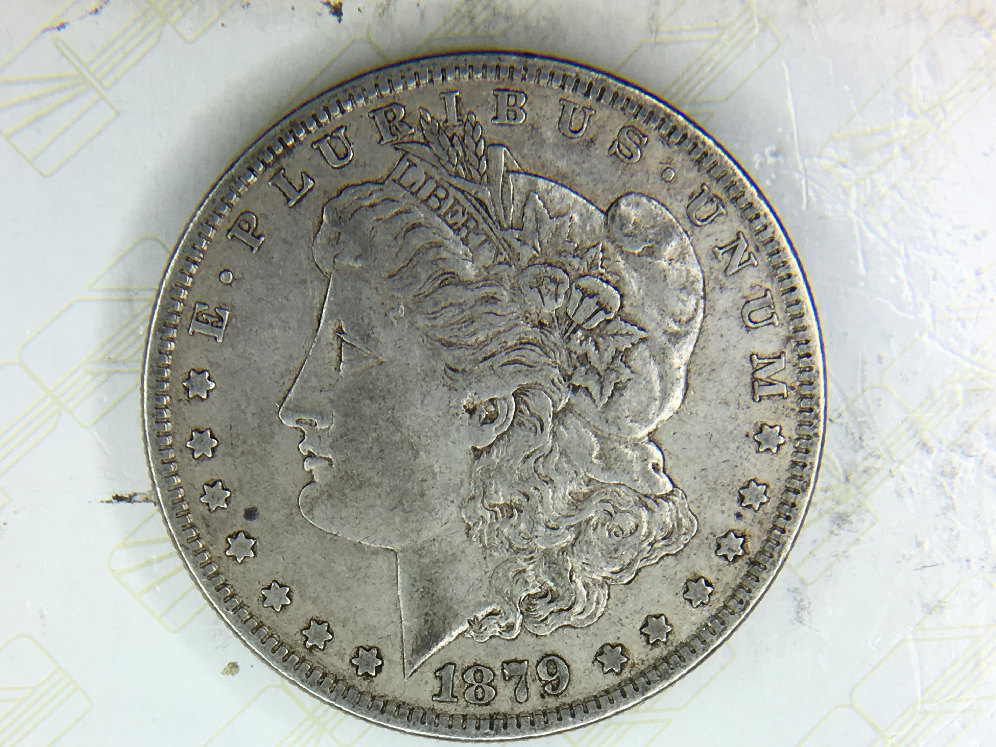 1879 Morgan Silver Dollar