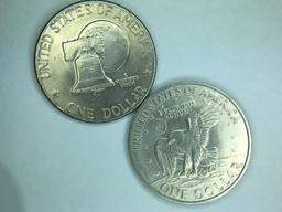 1776-1976 Eisenhower Dollar, 1971 D Eisenhower Dollar