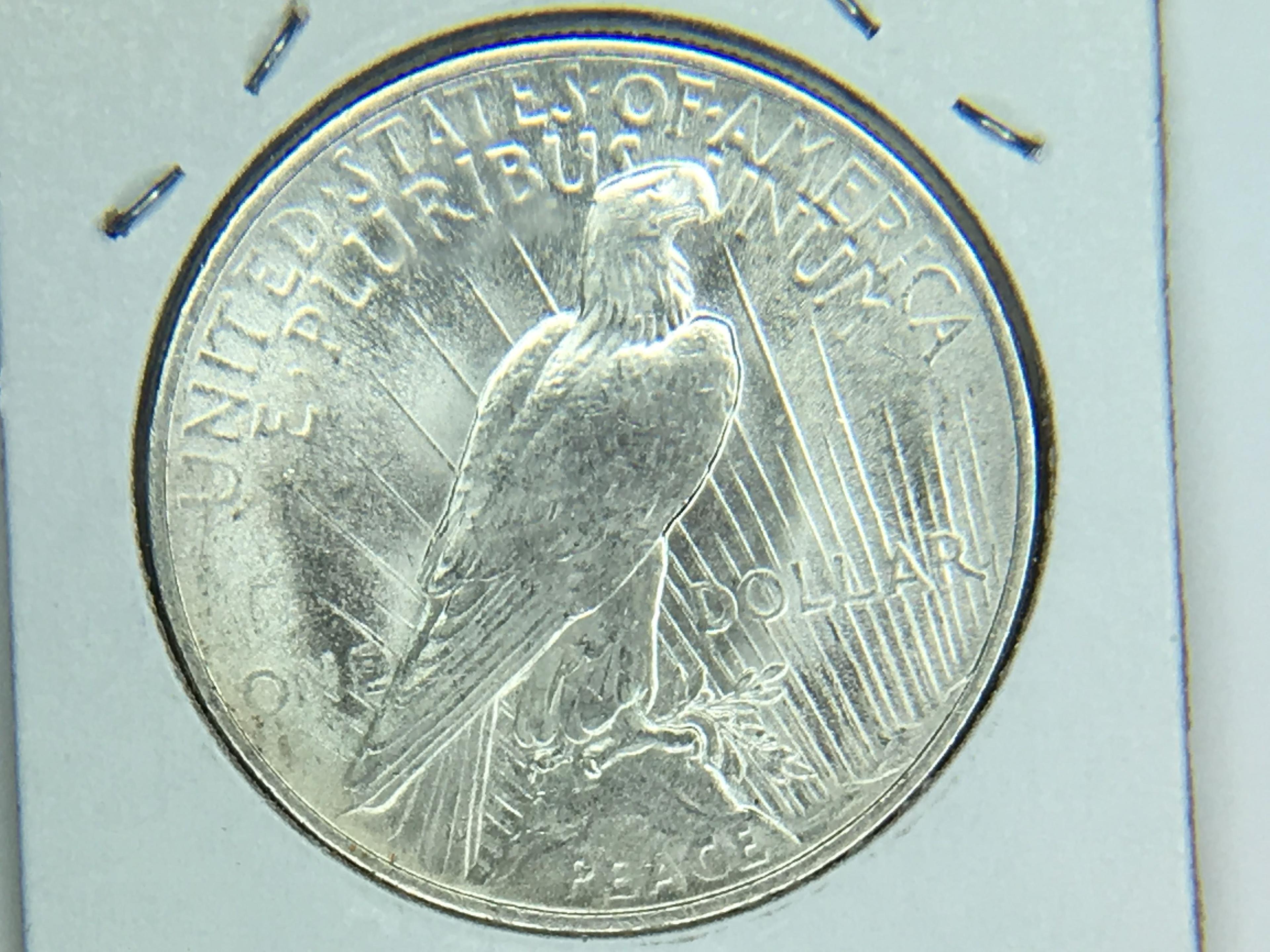 1924 P Peace Dollar