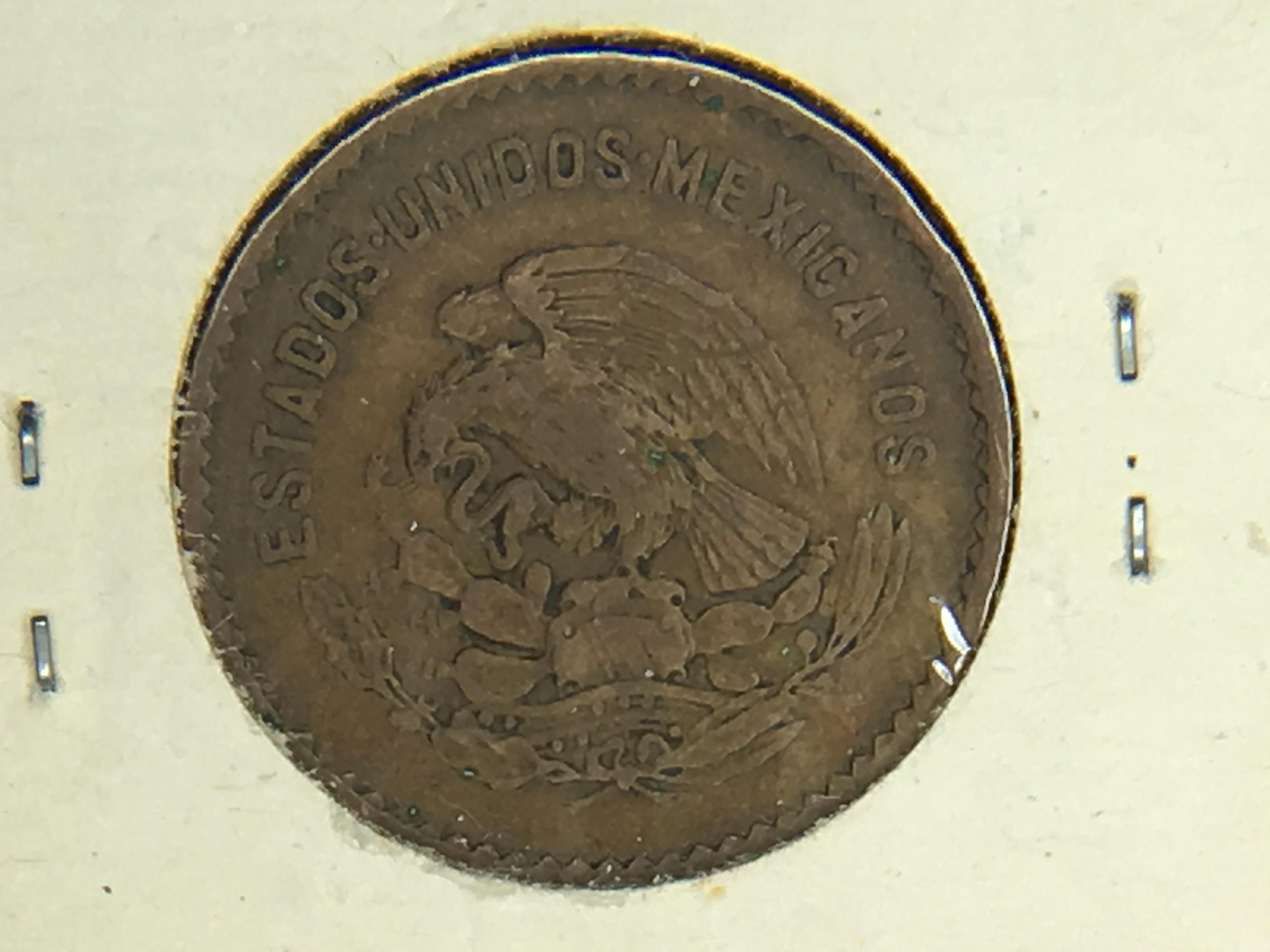 1951 Mexico 5 Centavos