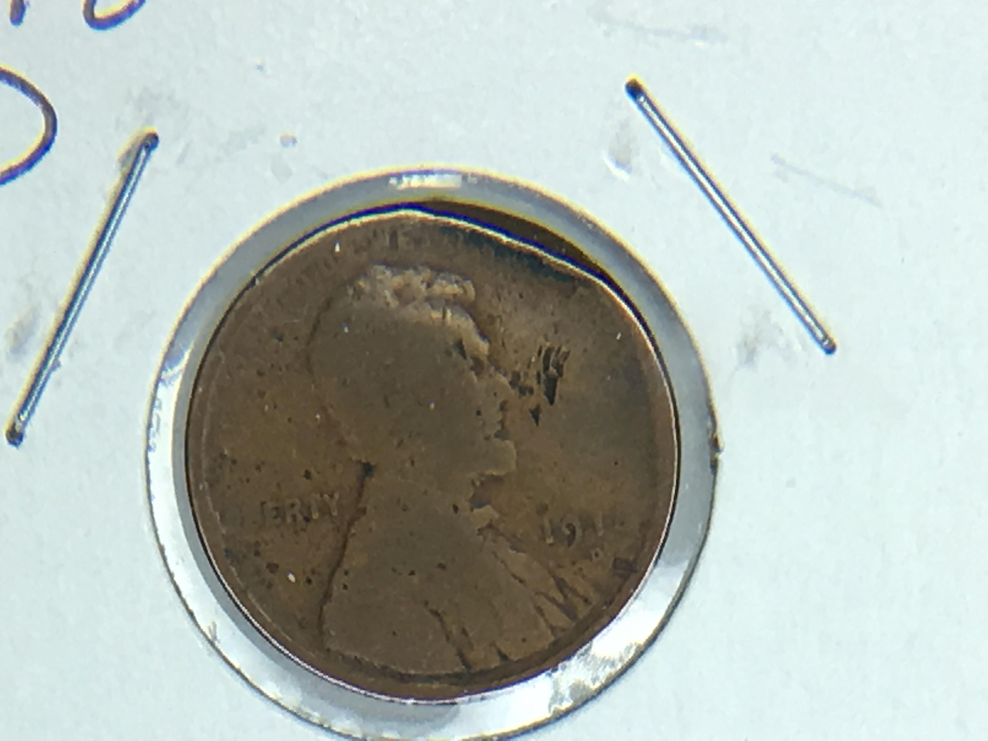 1912 D, 1918 D, Lincoln Cent