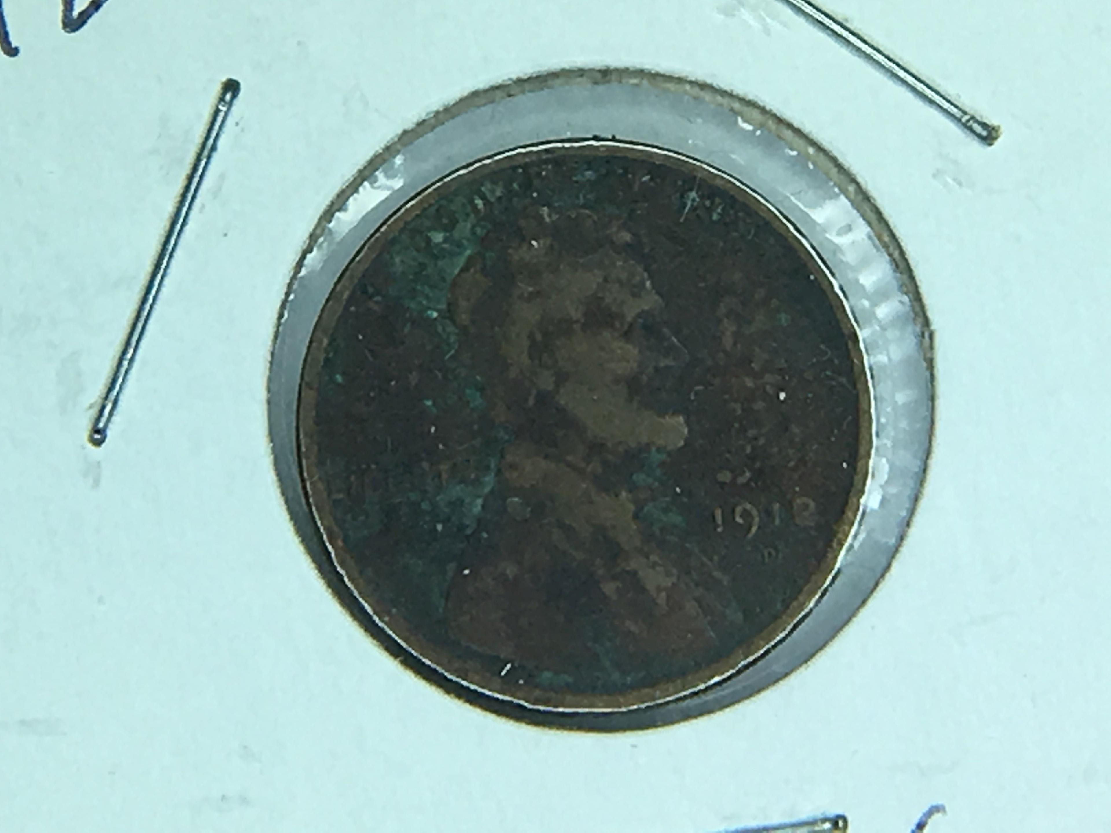 1912 D, 1918 D, Lincoln Cent