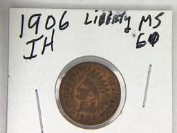 1906 Indian Head Cent