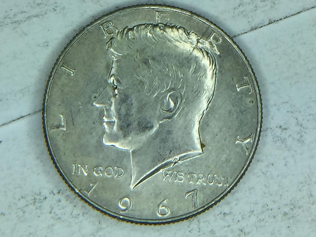 1967 Kennedy Half Dollar