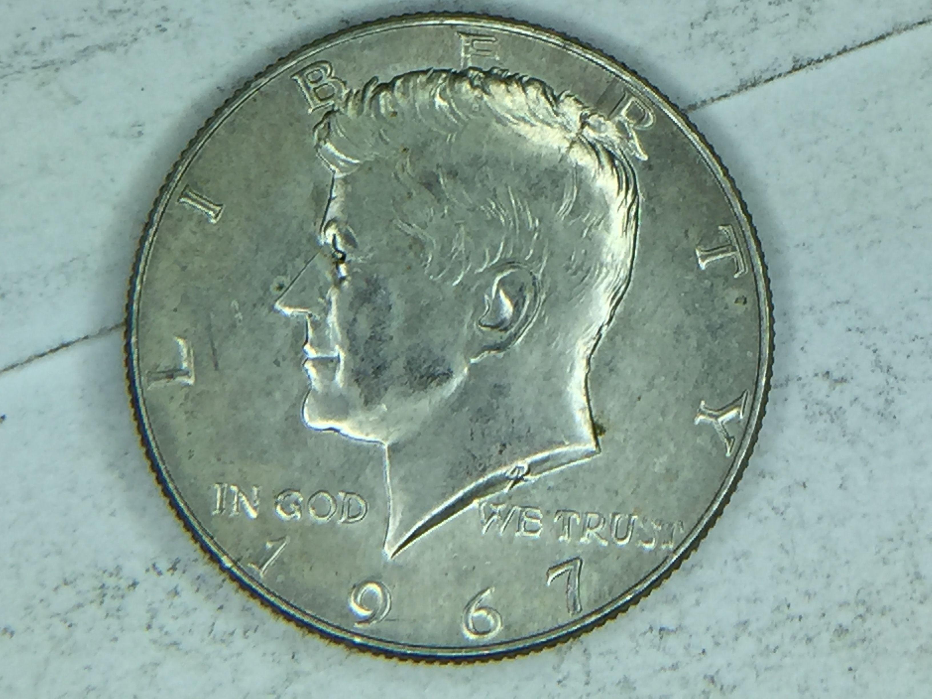 1967 Kennedy Half Dollar