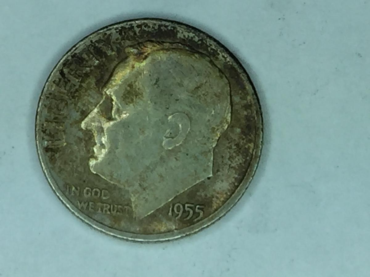 1955 D Roosevelt Dime