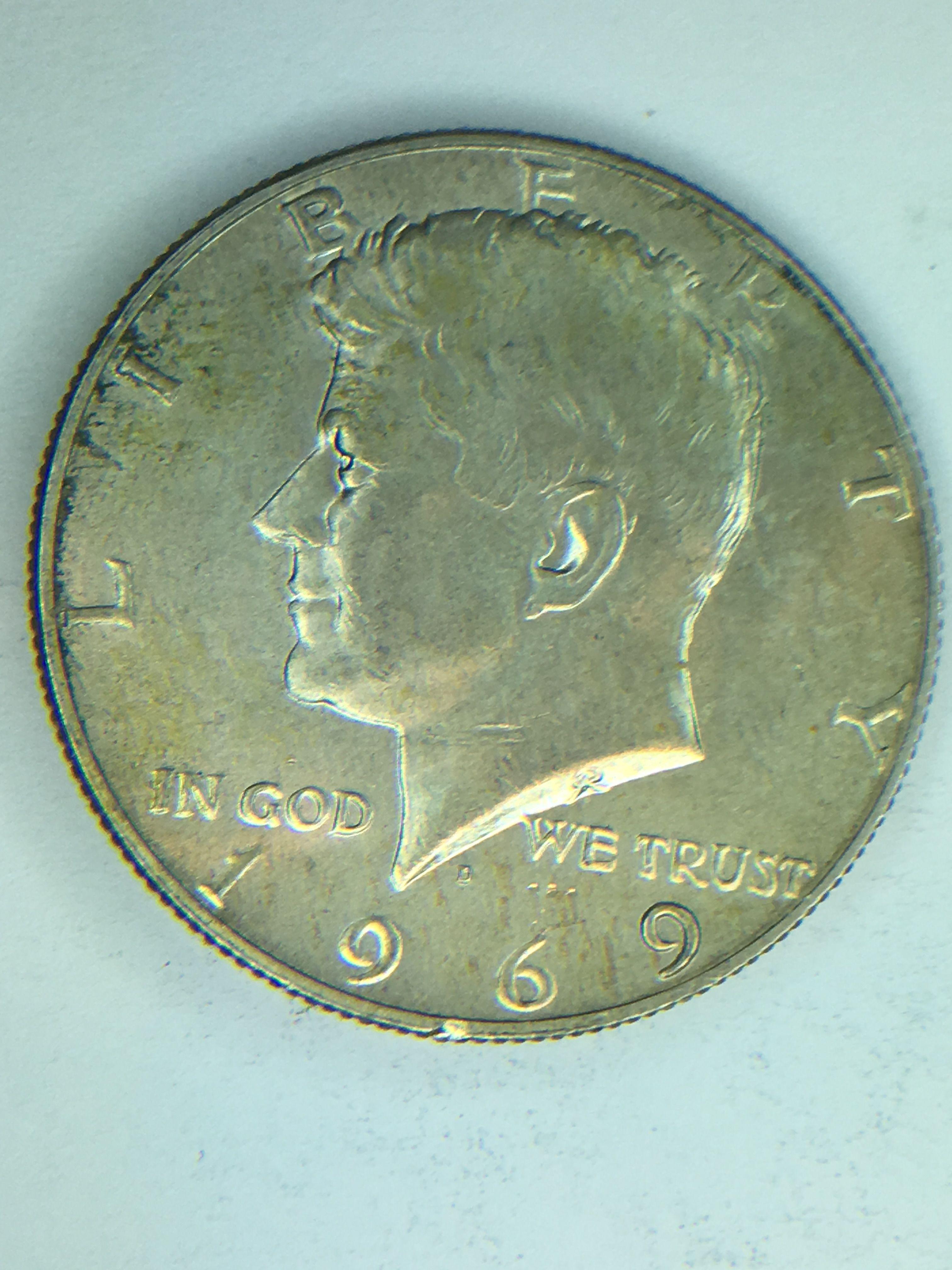 1969 D Kennedy Half Dollar