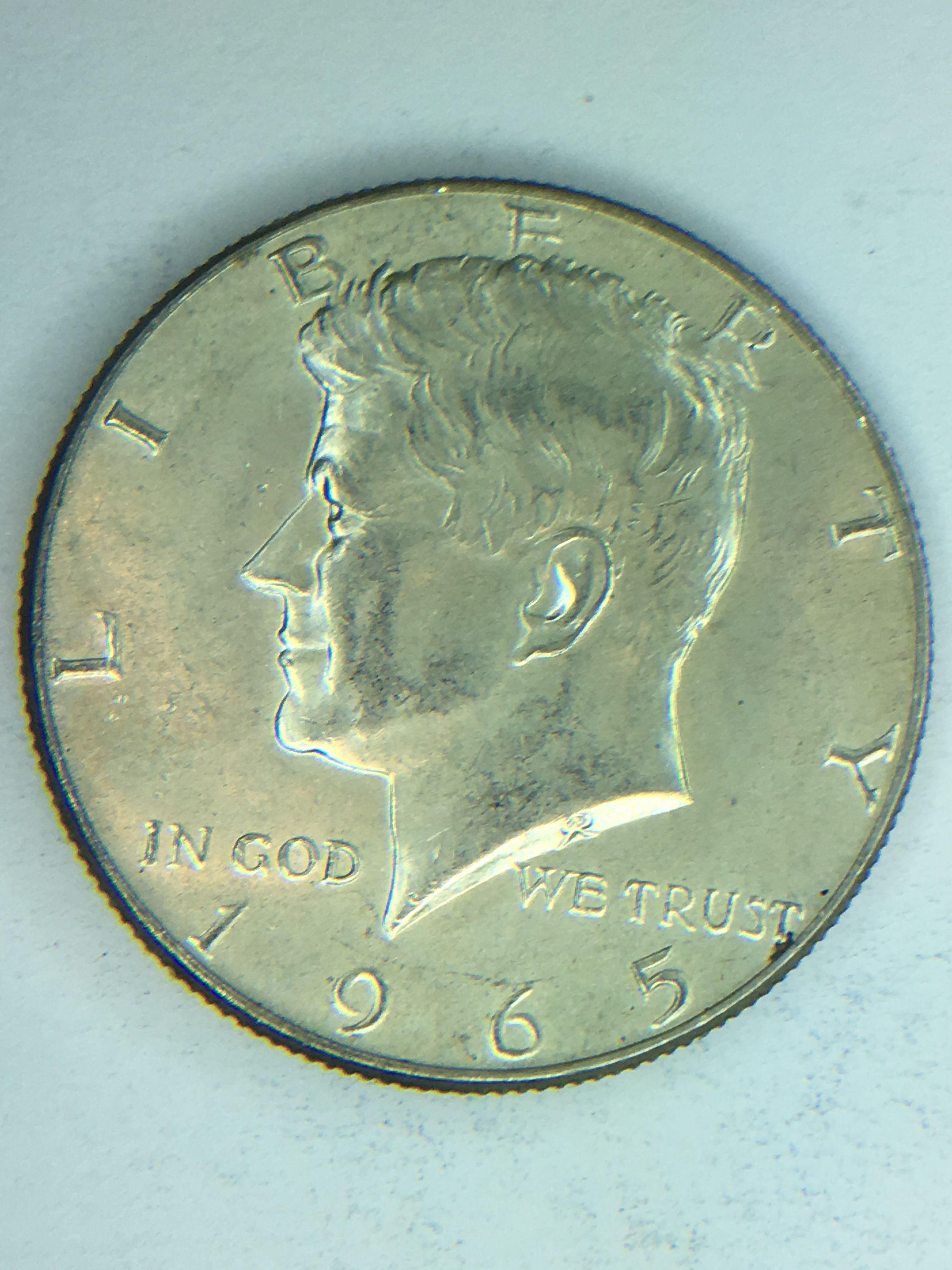 1965 Kennedy Half Dollar