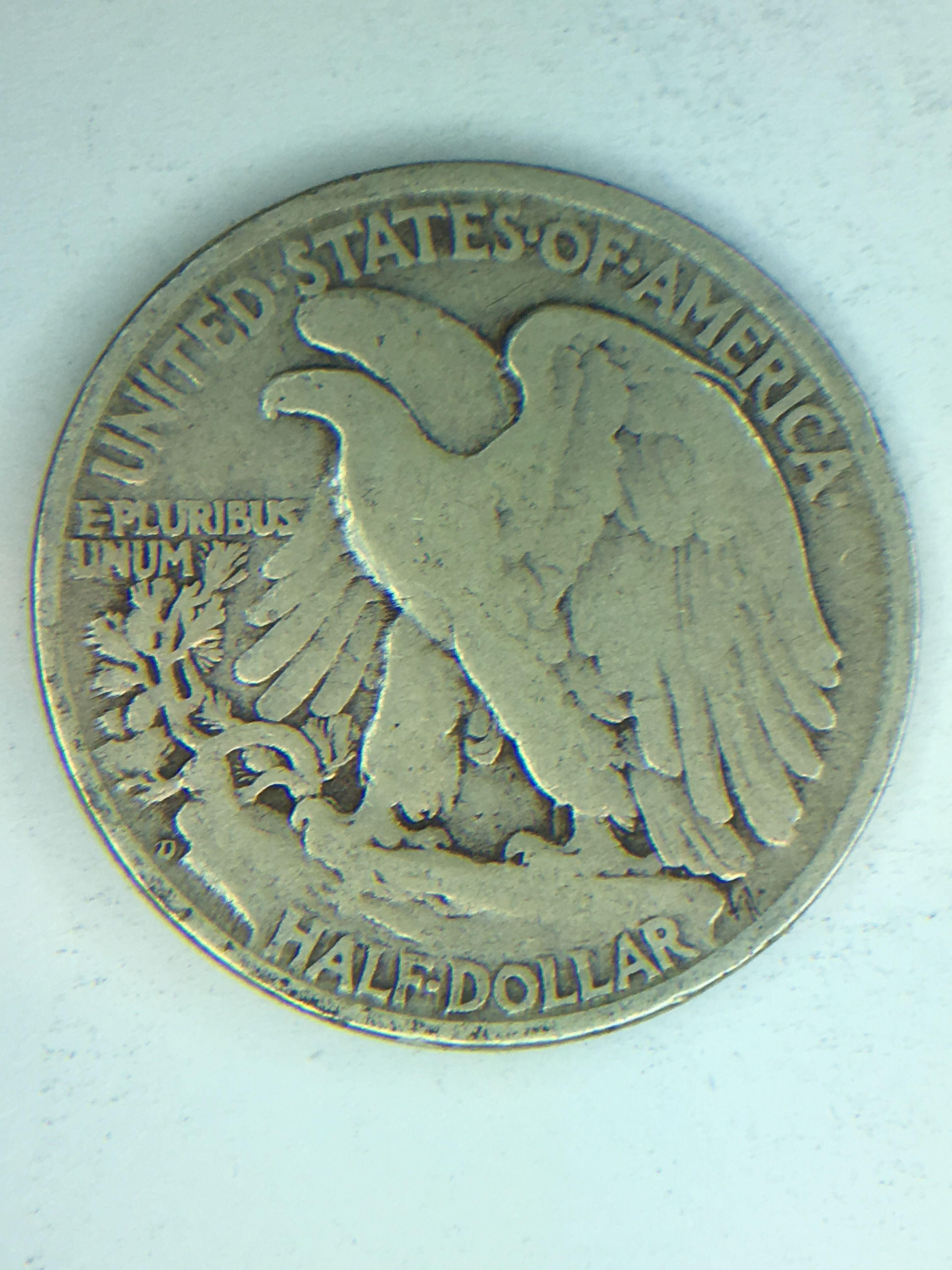 1945 D Walking Liberty Half Dollar