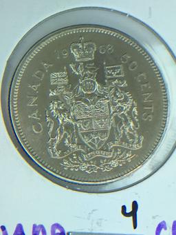 1968 Canada 50 Cents