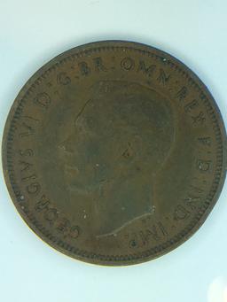 (2) British Half Penny 1937 & 1951