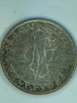 1945 – D Philippines 20 Centavos