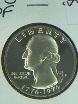 1776 – 1976 – S Washington Quarter