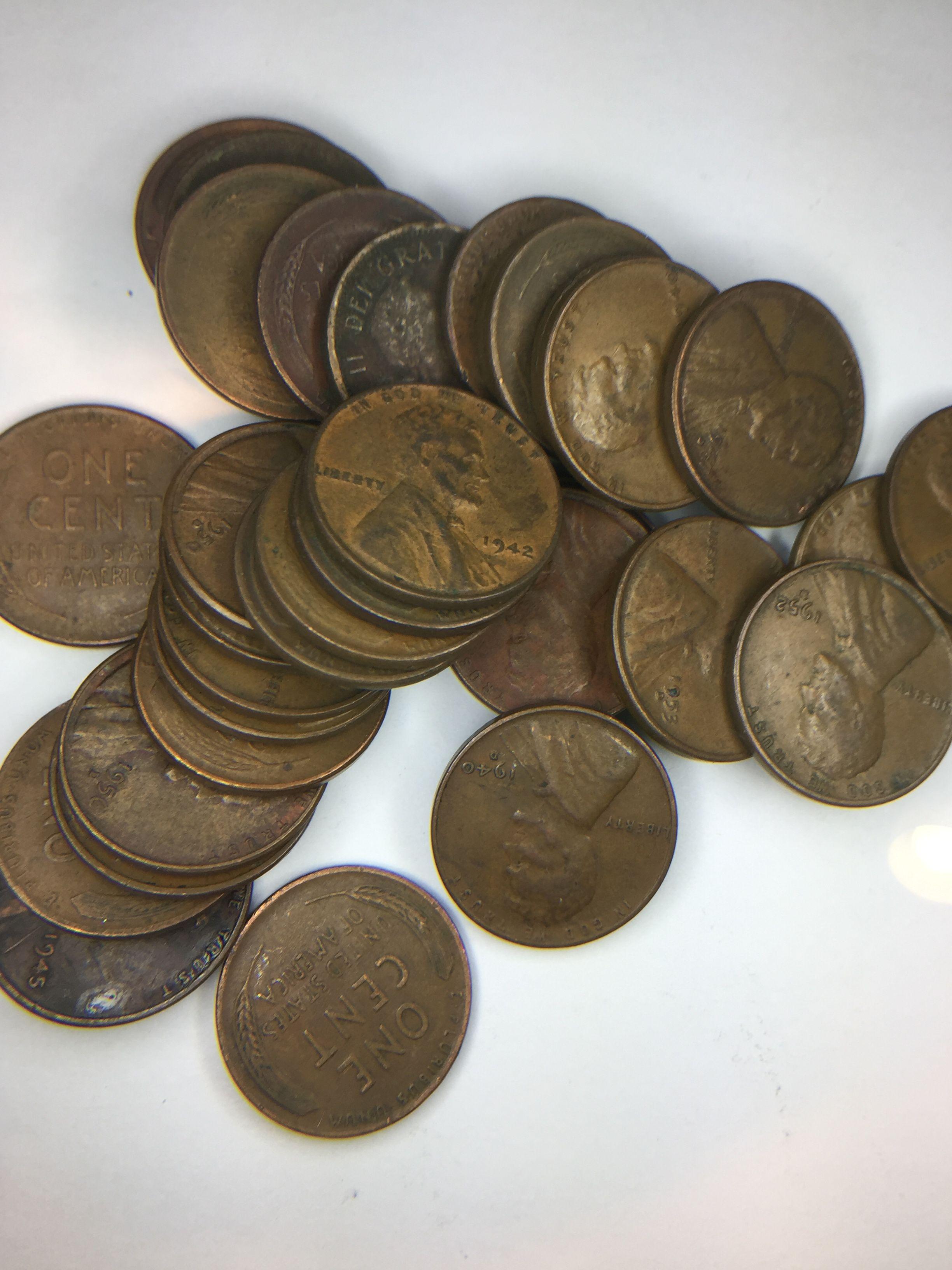 30+ Wheat Pennies