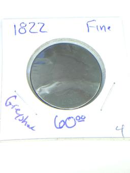 1822 Large Cent