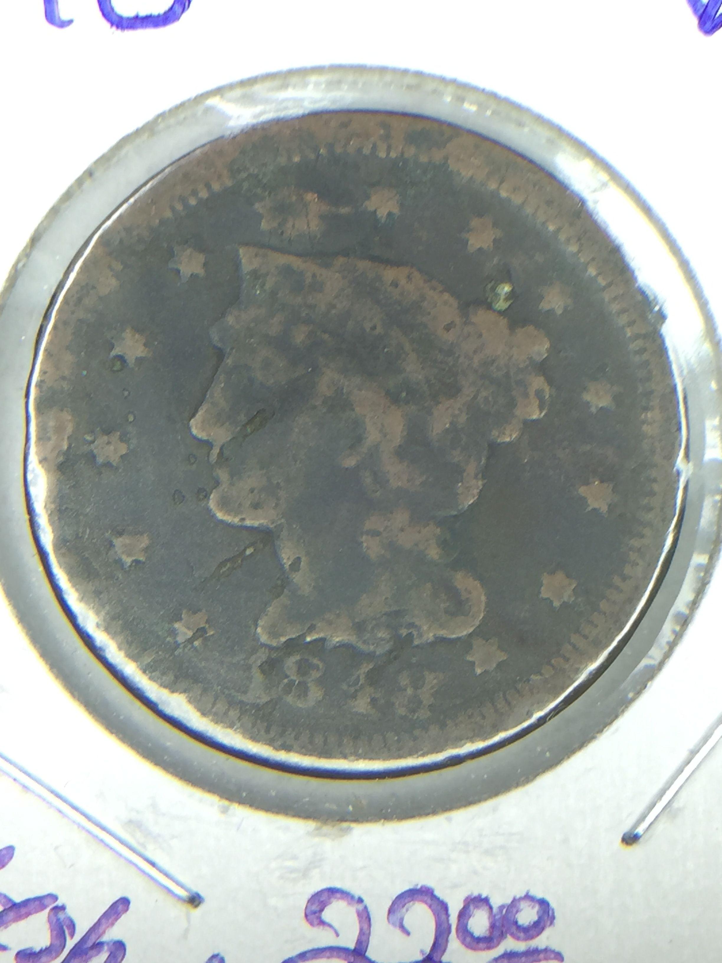 1848 Large Cent