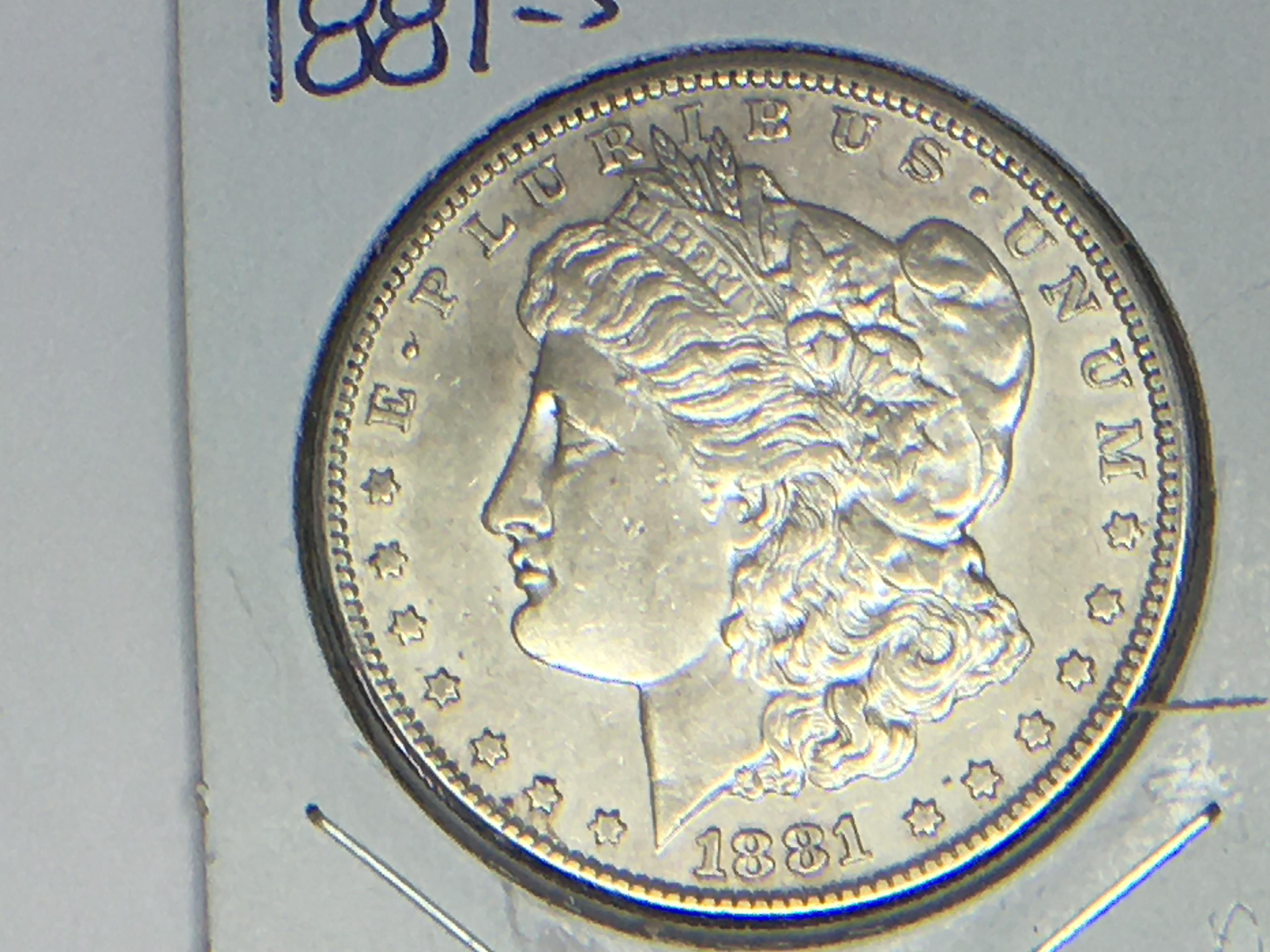 1881 S MORGAN DOLLAR