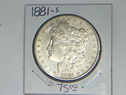 1881 S MORGAN DOLLAR