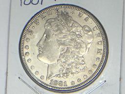 1881 P MORGAN DOLLAR