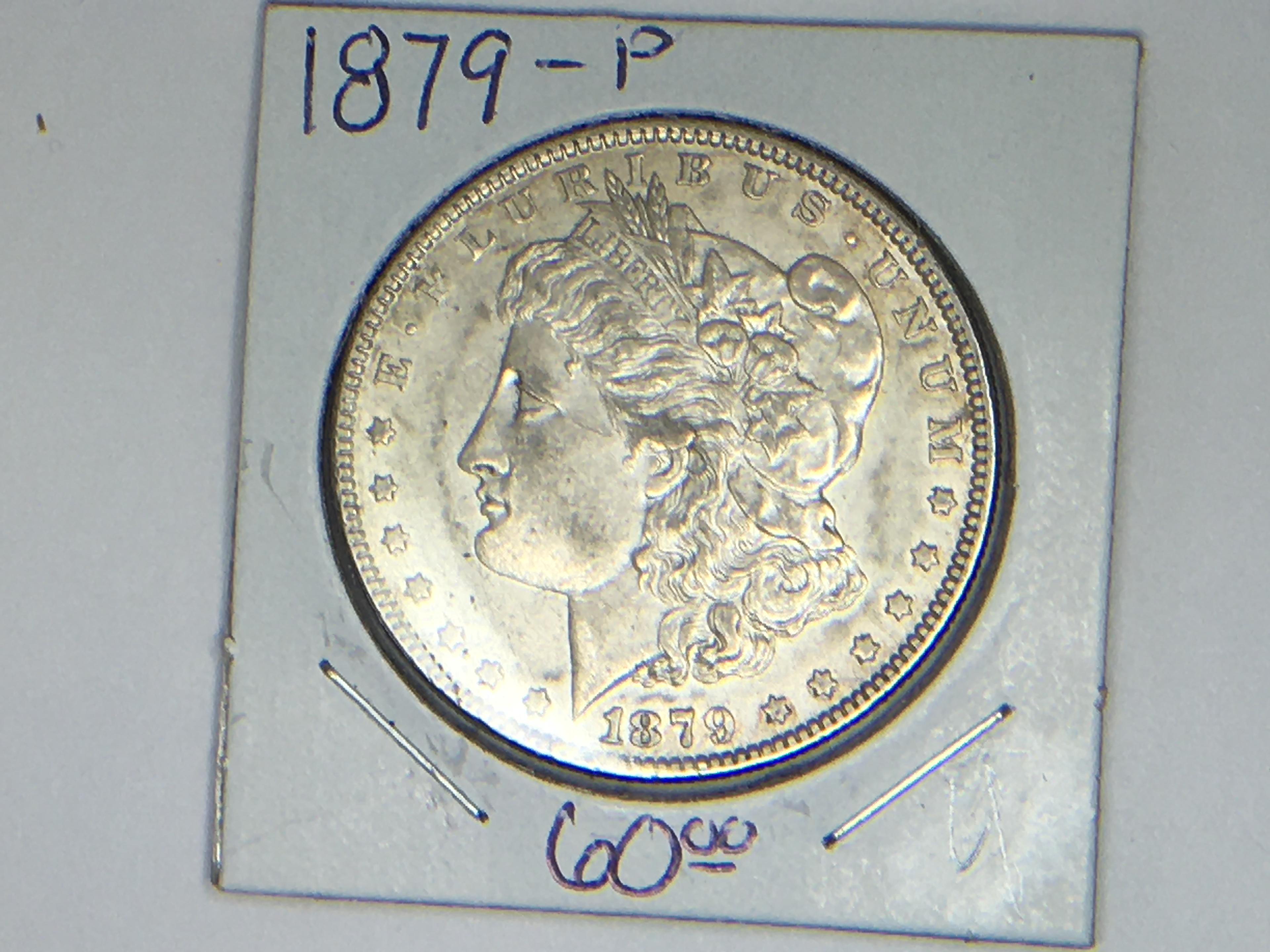 1879 P MORGAN DOLLAR