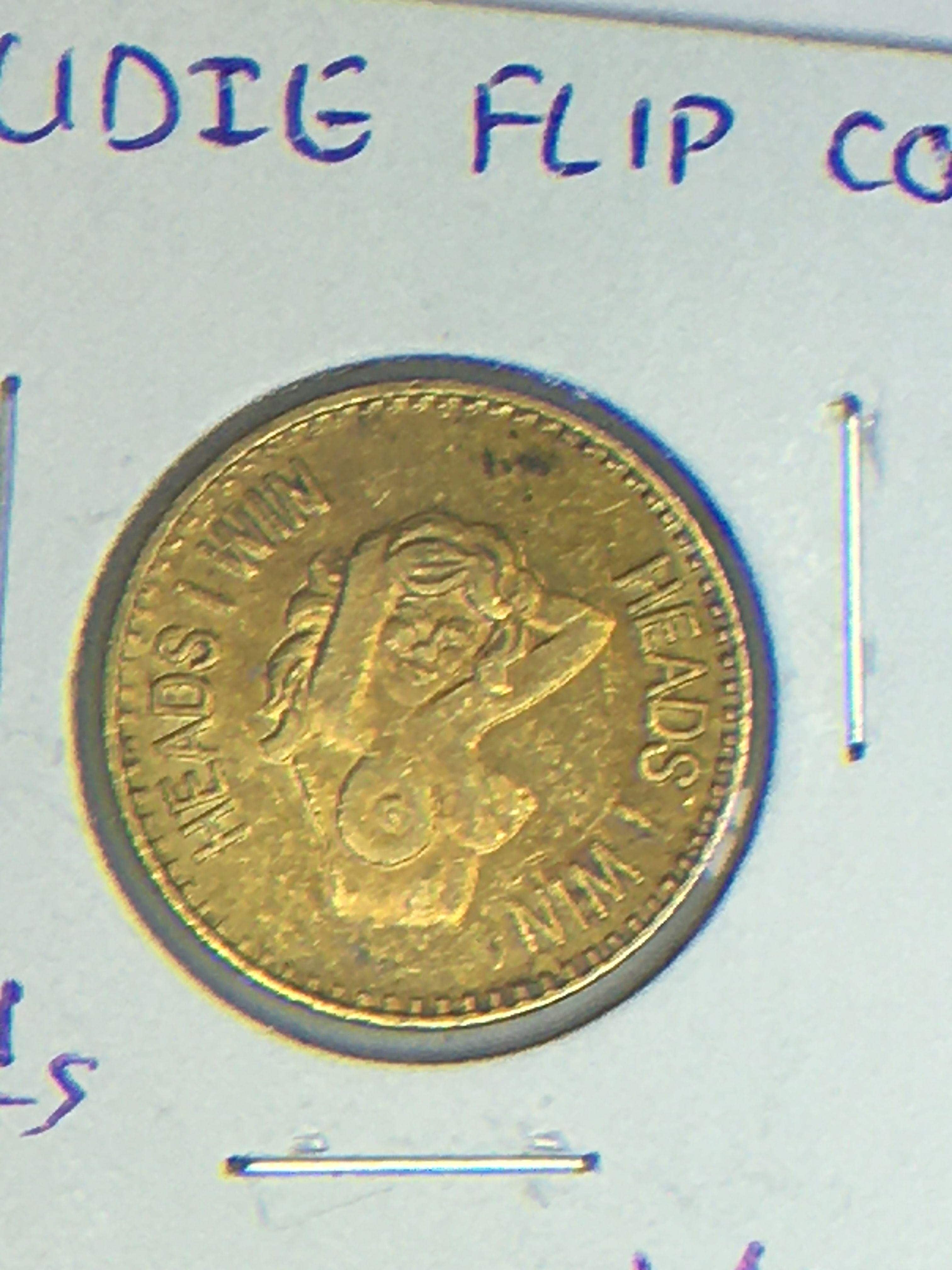 Nudie Flip Coin
