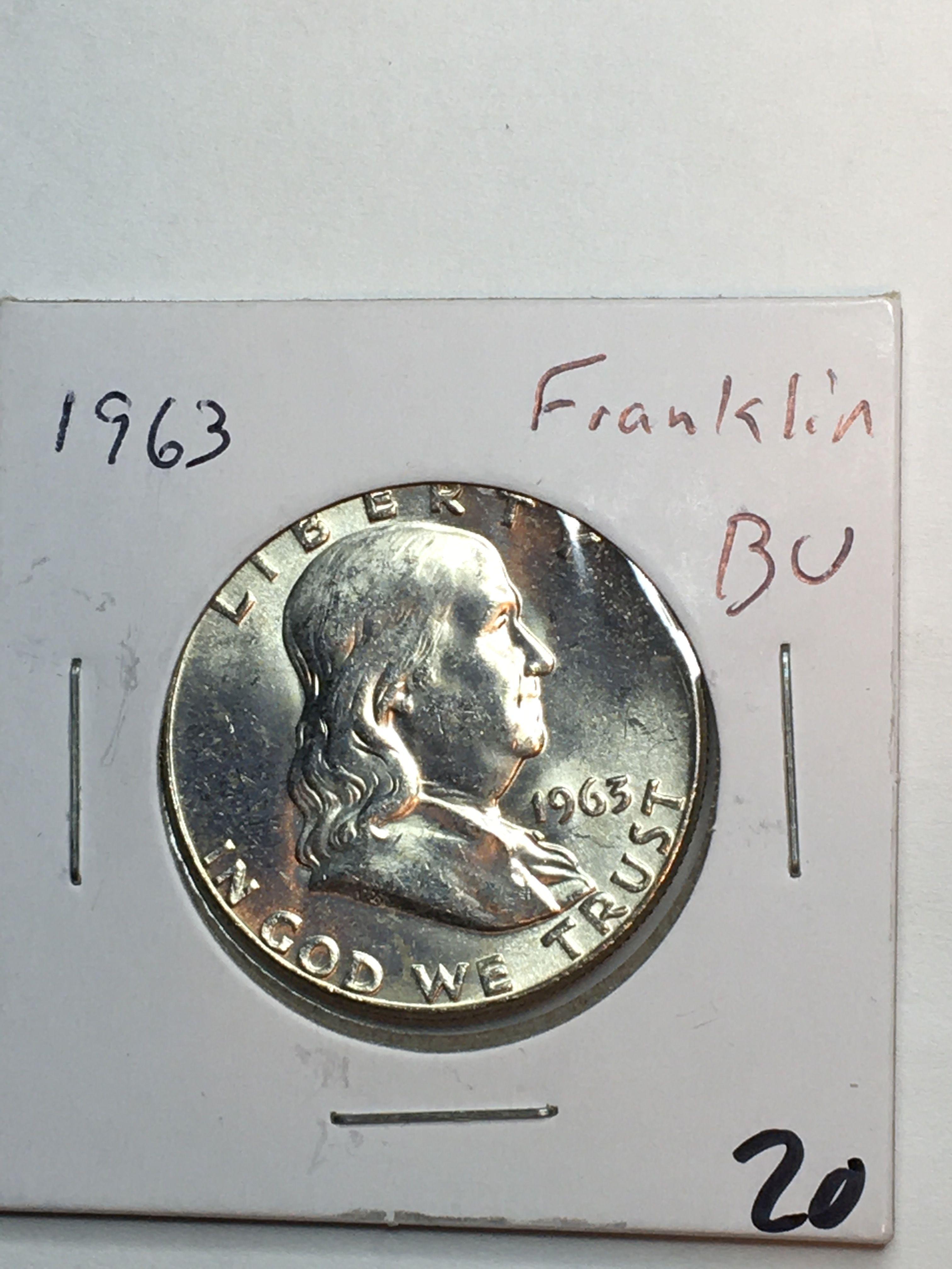 1963 P Franklin Half Dollar