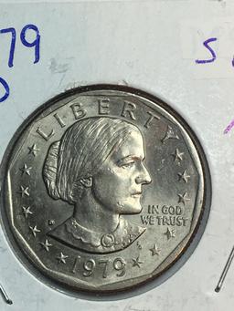 1979 – D Susan B Anthony Dollar