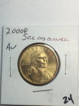 2000 – P Sacajawea Dollar