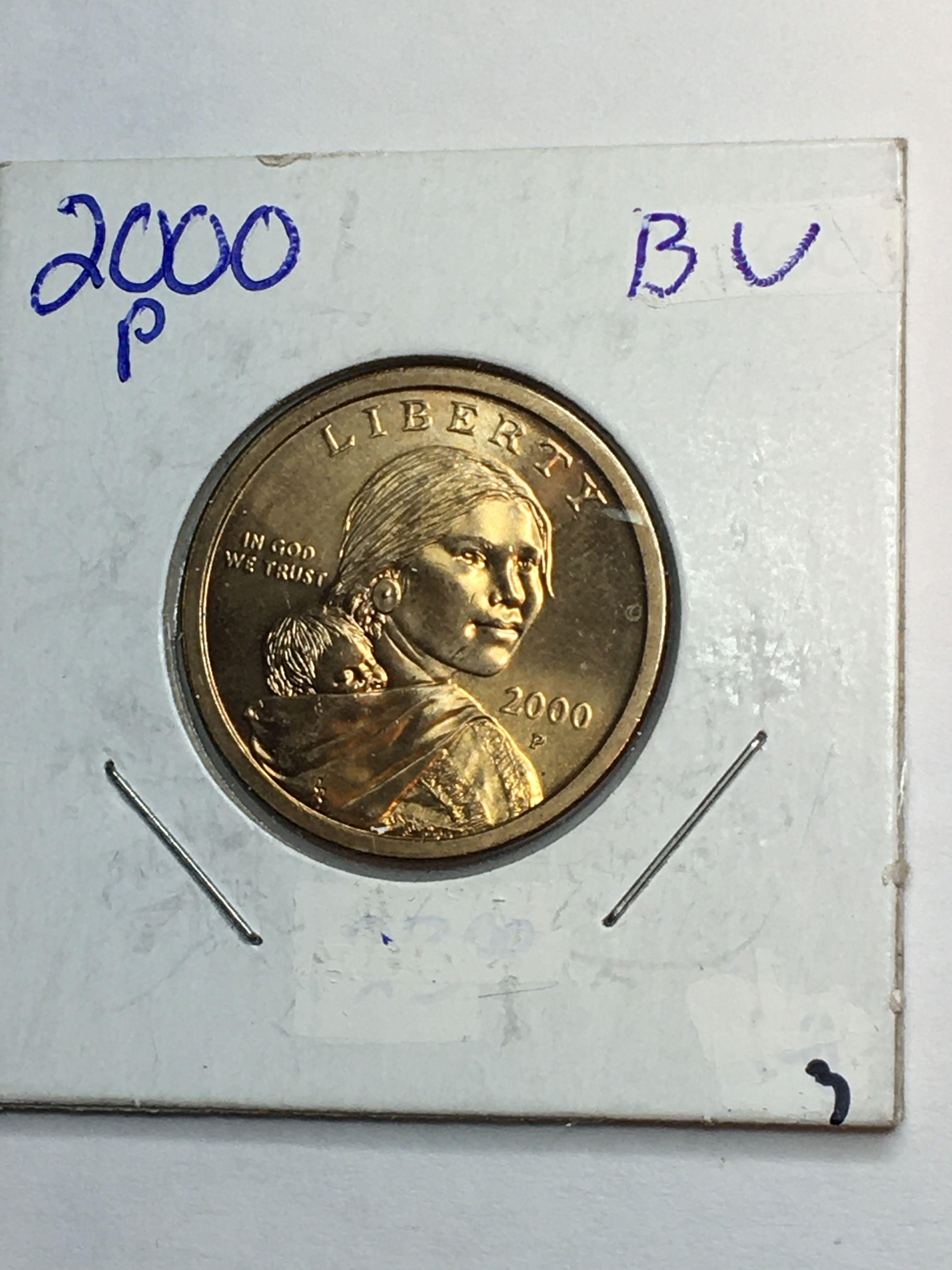 2000 – P Sacajawea Dollar