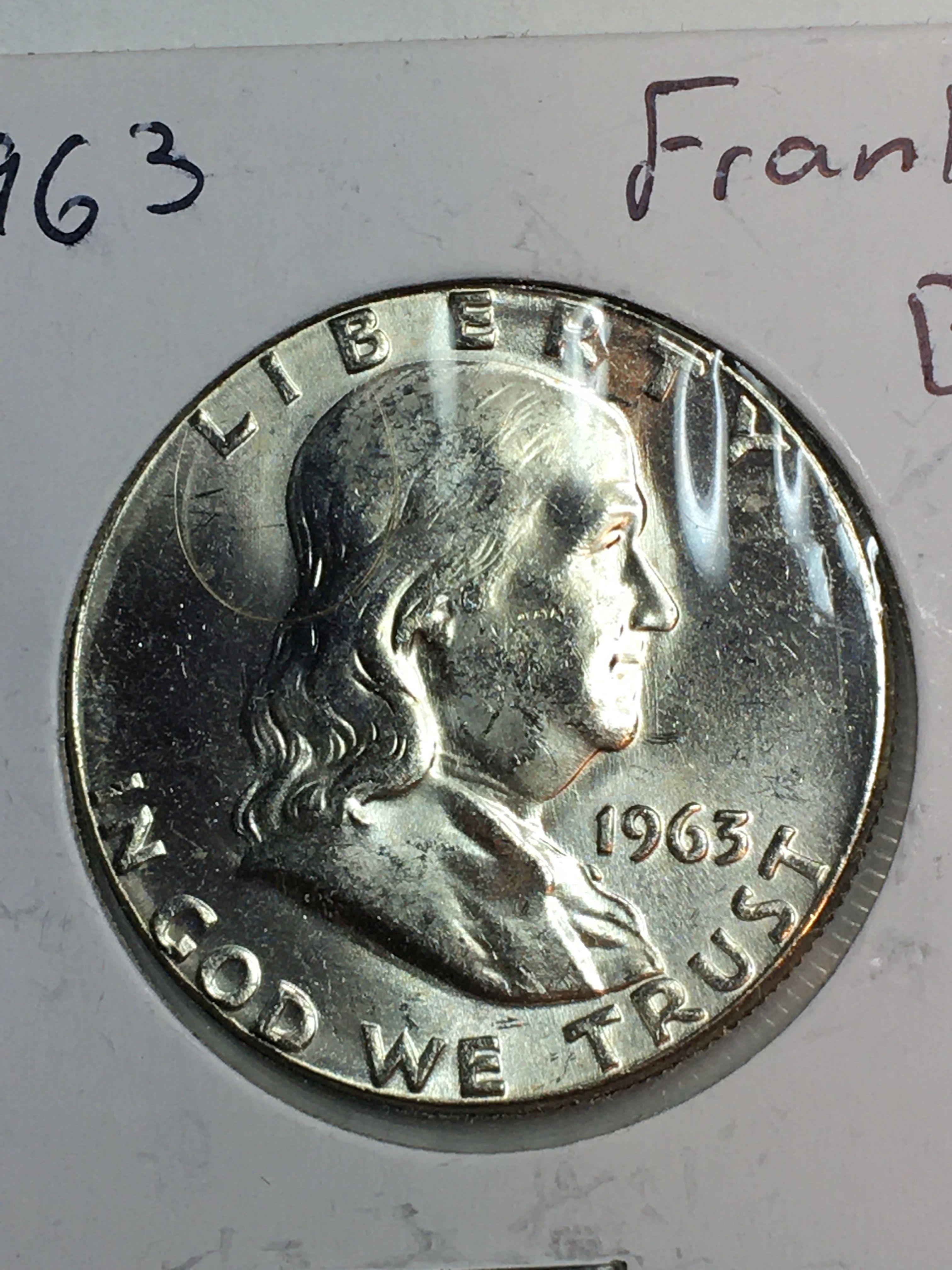 1963 Franklin Half Dollar