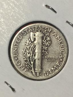 1941 P Mercury Dime