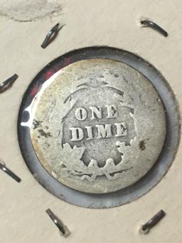 1896 P Barber Dime