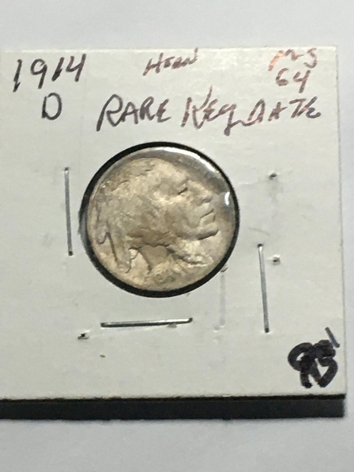 1914 D Buffalo Nickel