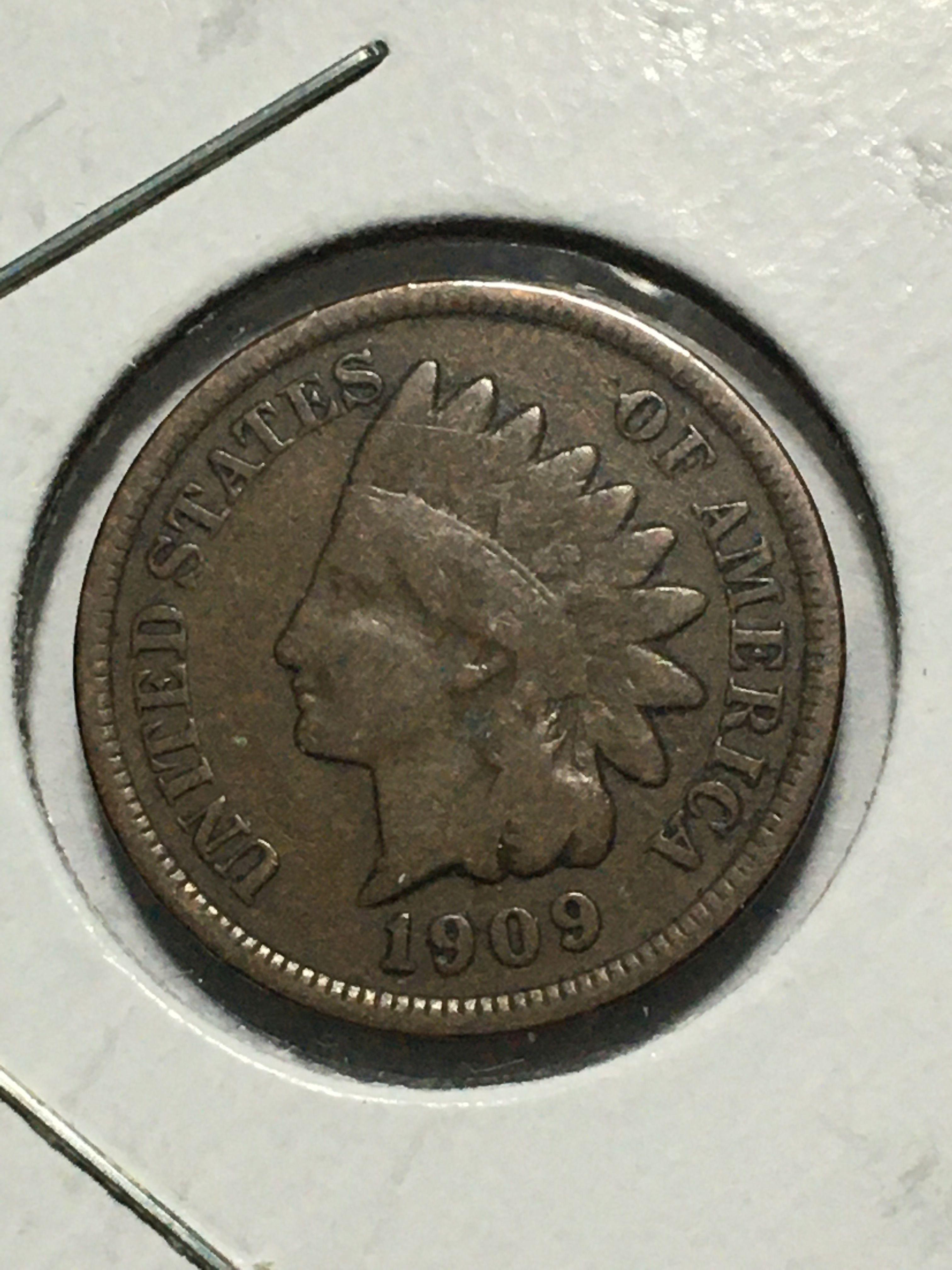 1909 Indian Head Cent