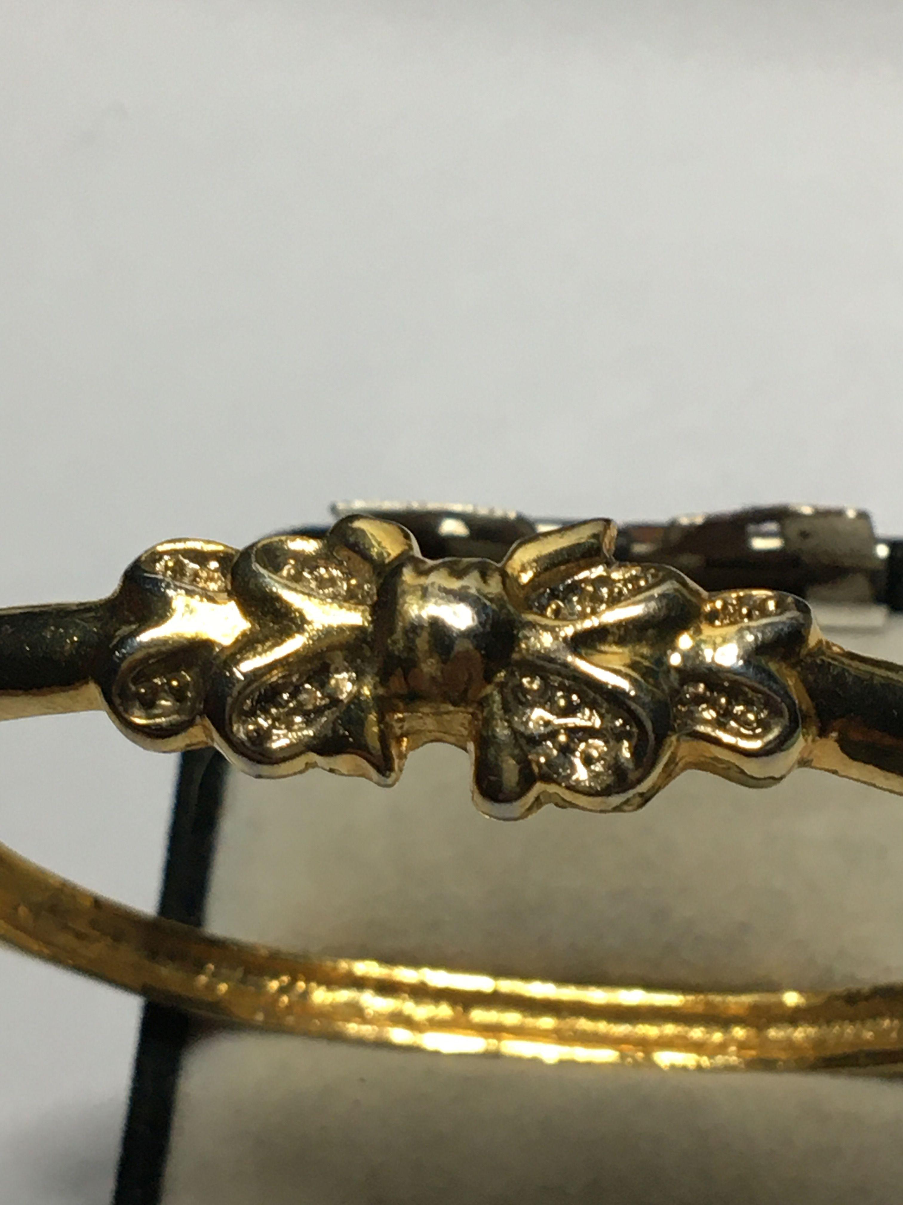 Vintage Gold Bangle Bracelet