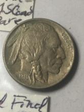 1913 P Buffalo Nickel