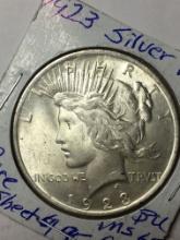 1923 Silver Peace Dollar 
