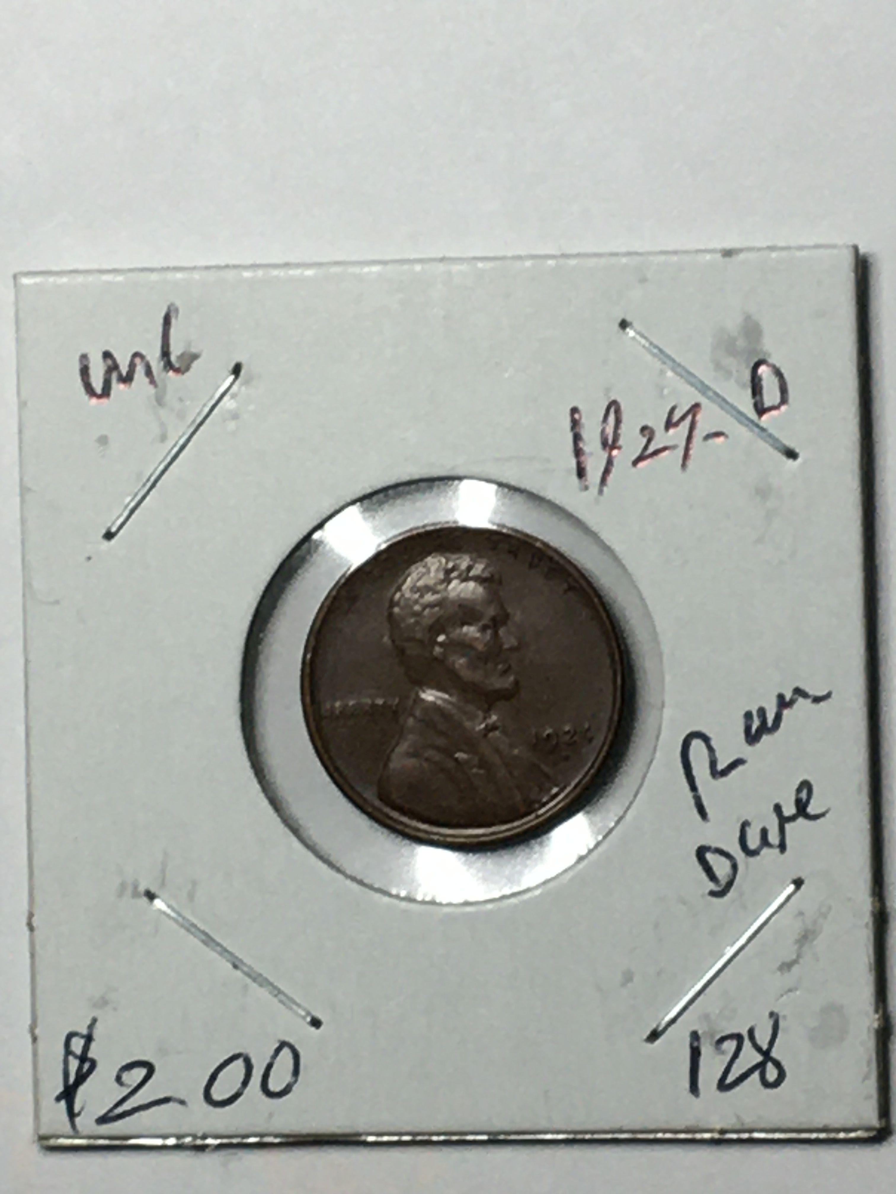 Lincoln Wheat Cent 1924 D