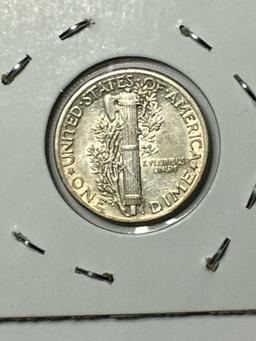 Mercury Silver Dime 1943