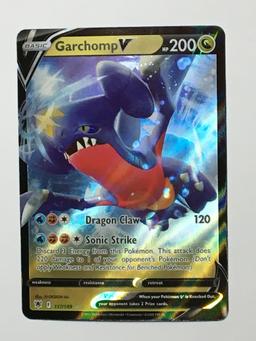 Pokemon Card Rare Holo Garchomp V 117/189 Mint Pack Fresh 10?