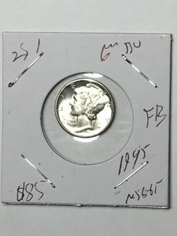 Mercury Dime 1945