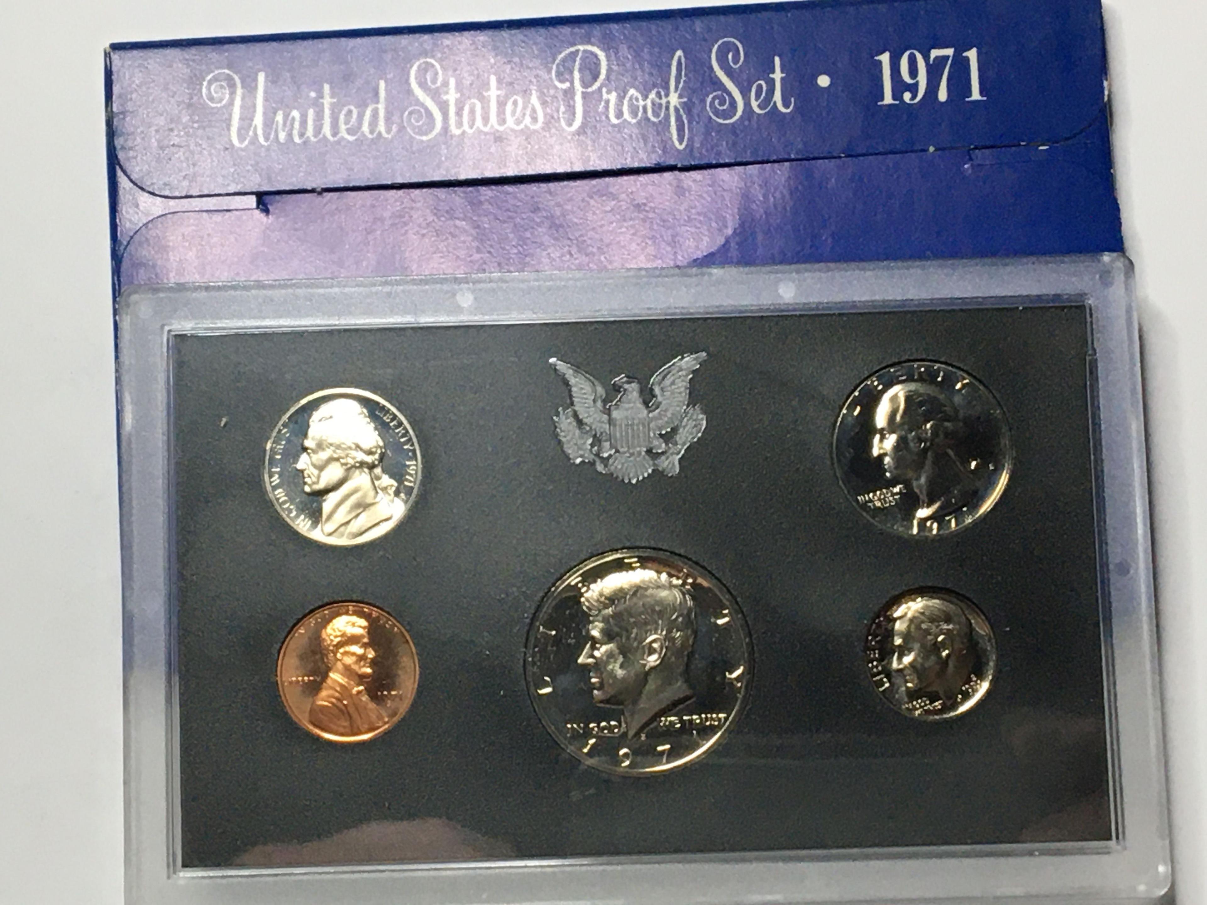 U S A Proof Set 1971