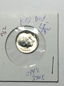 Roosevelt Silver Dime 1955 S