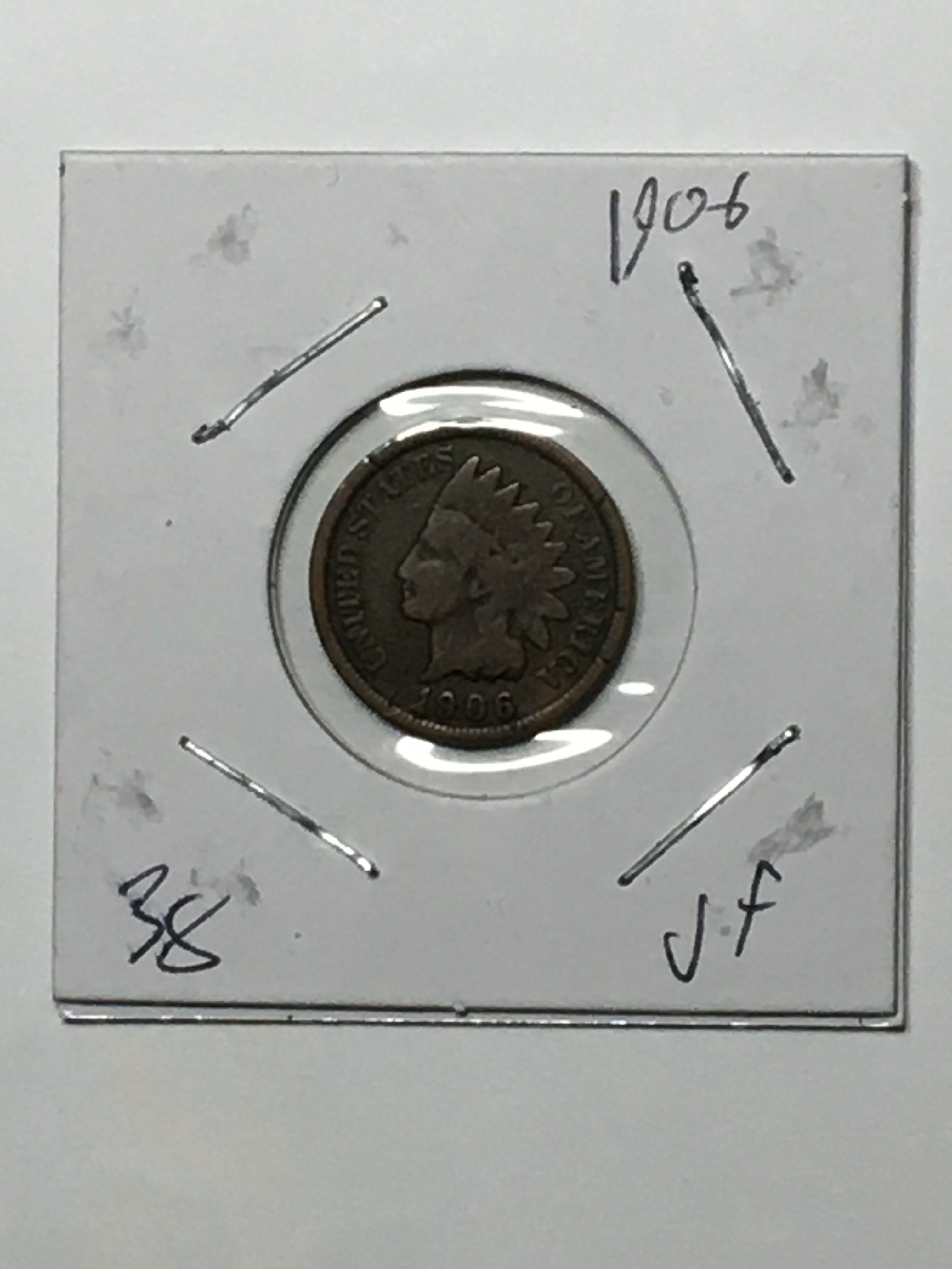 Indian Cent 1906