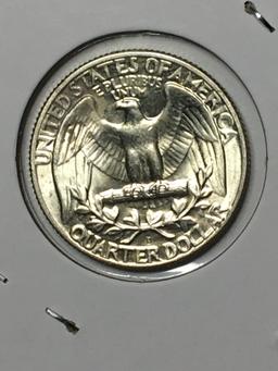 Washington Silver Quarter 1963 D