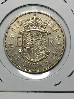 Britain Half Crown Coin 1965