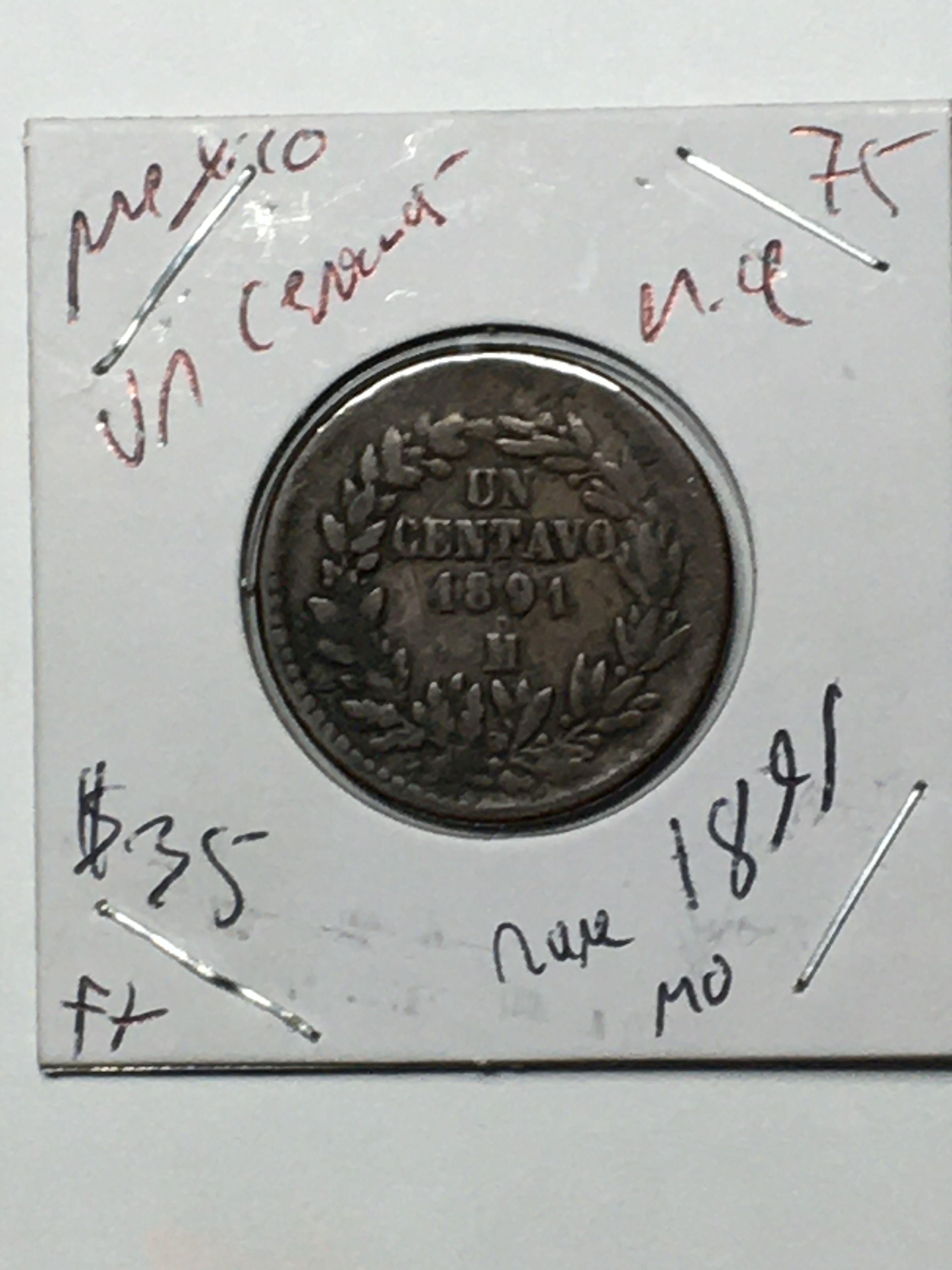 Un Centavos 1891