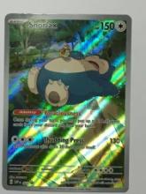 Pokemon Card Snorlax Holo Rare Promo Card  No 051 Mint Pack Fresh In Top Loader