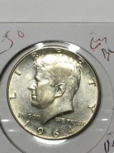 Kennedy Silver Half 1964